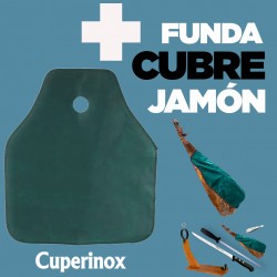 CUPERINOX Jamonero profesional tipo Góndola + Cuchillo Jamonero Alveolos Acero  Inoxidable (240 mm hoja)